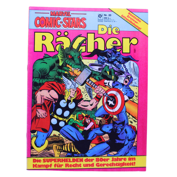 Marvel Comic-Stars Nr. 20 (1984) | Condor | Avengers & Thor | hoppla-stuff.de